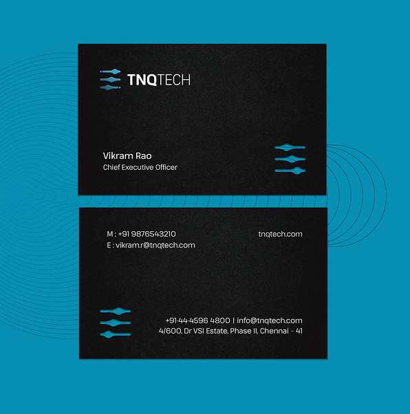 TNQ Tech business card